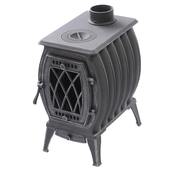 Чугунная  печь с плитой Сибирь ПМЧ - 10 (НМК)