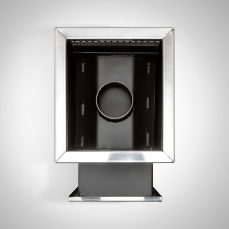 Печка банная Радуга ПБ-10 под навесной бак 30 литров пр/лев