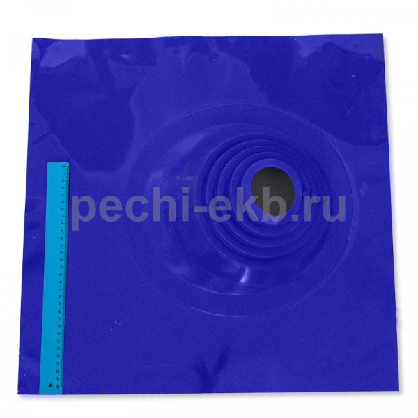 Проход через кровлю Мастер-флеш № 1 синий, d 75-200 мм, 500/500 мм СИЛИКОН