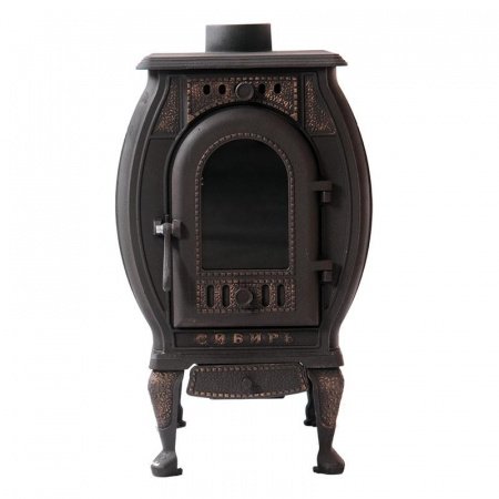 Чугунная  печь с плитой Сибирь 8  (НМК)