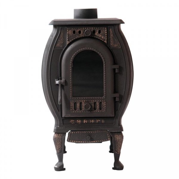 Чугунная  печь с плитой Сибирь 8  (НМК)