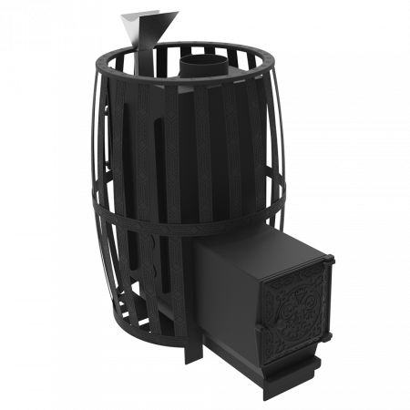 Печь для бани Витязь 18 Закрытая каменка, ДТ-4, 6-8 мм