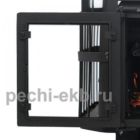 Стекло для дверки для чугунных печей Сибирь 217х190