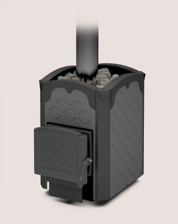 Печь для бани чугунная БЫЛИНА-12 ЧУ (1.2)  Теплодар