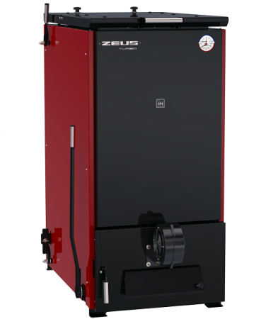 Котел твердотопливный ZEUS-TURBO 42-54 кВт с автоматикой