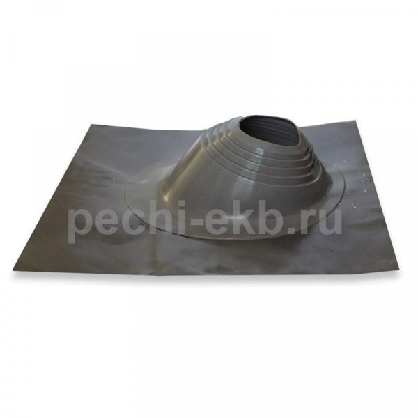 Кровельный проходник Мастер Флеш № 2 серый, d 200-280 мм, 600/600 мм СИЛИКОН