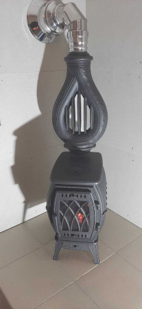 Конвектор "Лира" 130М-115М (цв. черный чугун) ПроМеталл