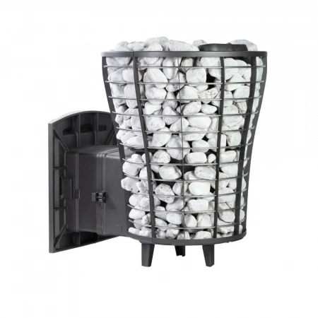 Печь чугунная банная "Атмосфера V" сетка нержавейка ПроМеталл