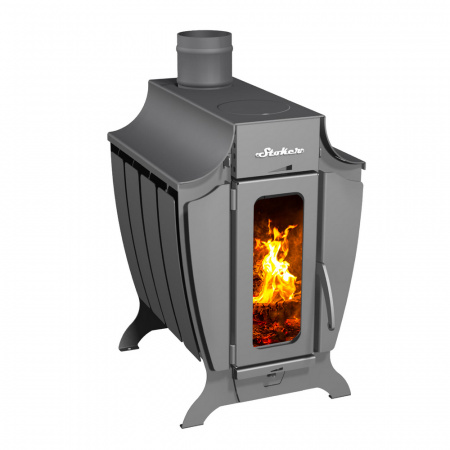 Отопительная печь Стокер 100-G плитой, Ермак