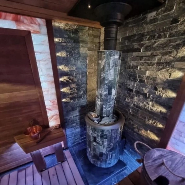 Печь чугунная "Атмосфера XL" в ламелях "Пироксенит" ПроМеталл