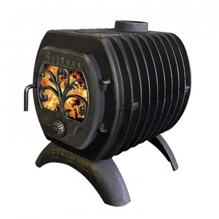 Чугунная печь с плитой Березка 200»