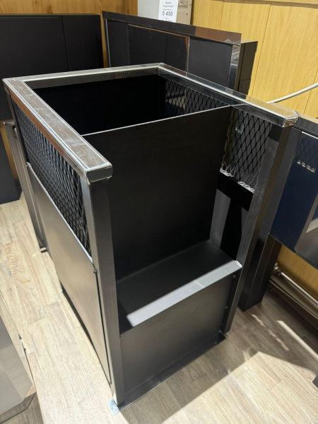 Печь для бани Радуга 35 6 мм под навесной бак 60 л (отдельно)