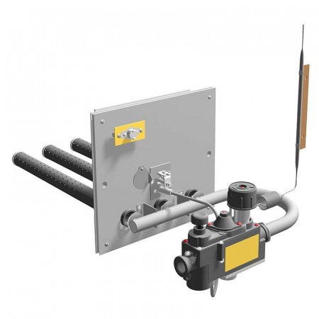 Автоматика УГ-САБК-ТБ-35-1 (ПБ — 35 кВт) — горелка, автоматика с датчиком температуры t=70-110 С, энергонезависимый пъезорозжиг