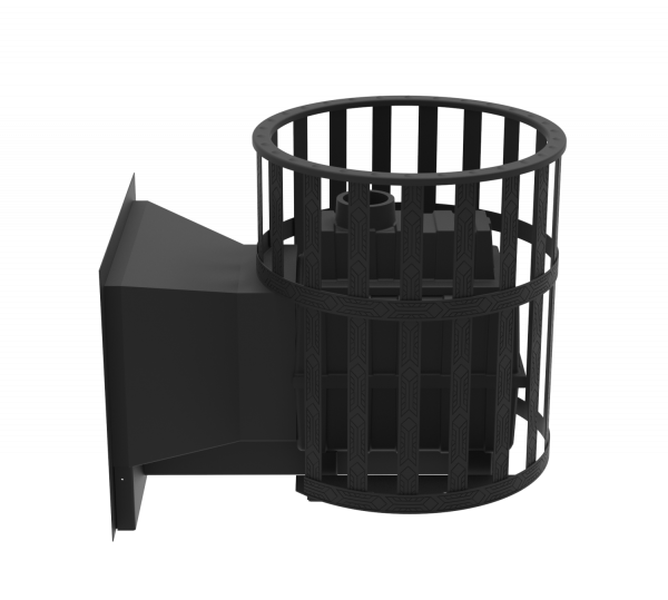 Банная печь чугунная Воевода-Флагман 20, сетка