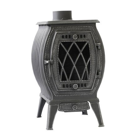 Чугунная  печь с плитой Сибирь ПМЧ - 10 (НМК)