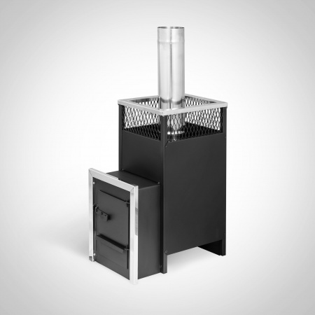 Печка банная Радуга ПБ-10 под навесной бак 30 литров пр/лев