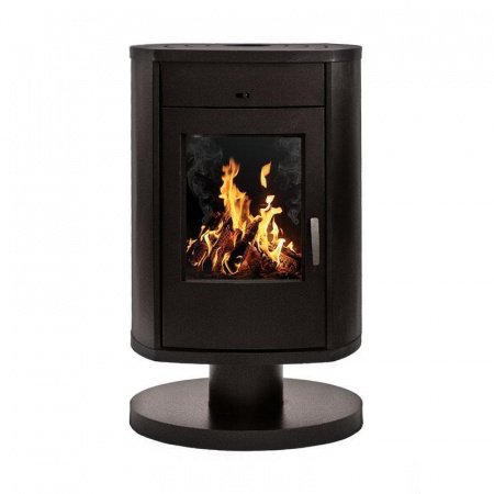 Камин Сибирь 10 на круглой ножке (НМК)