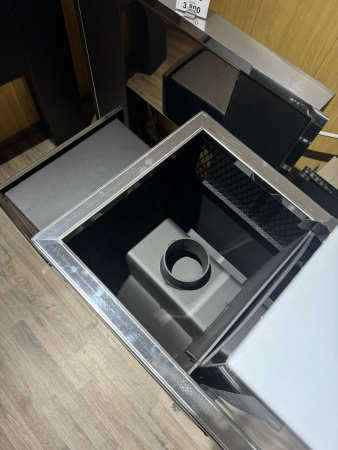 Печь для бани Радуга 35 6 мм под навесной бак 60 л (отдельно)