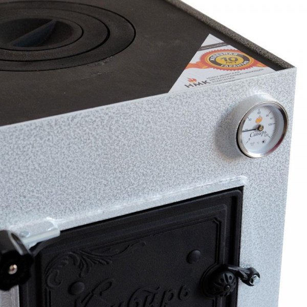 Котел твердотопливный Сибирь 10 ТПЭ с плитой