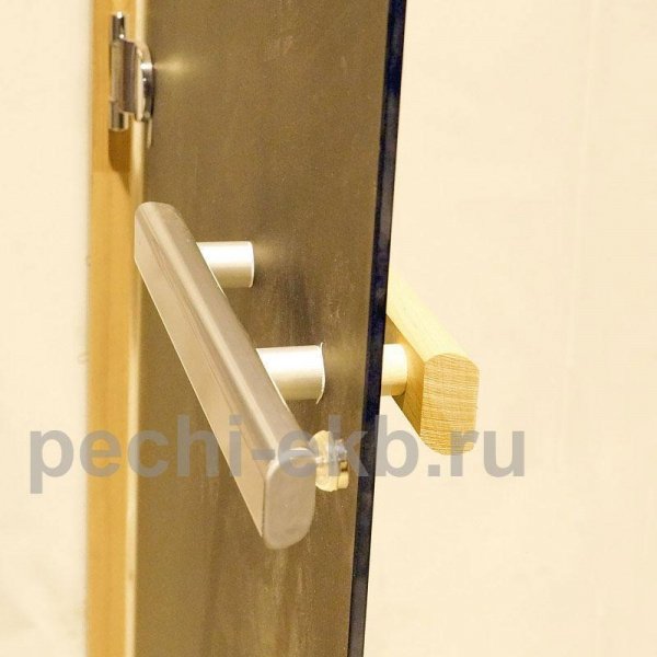 Дверь стеклянная бронза 1900х700, Ольха, с порогом