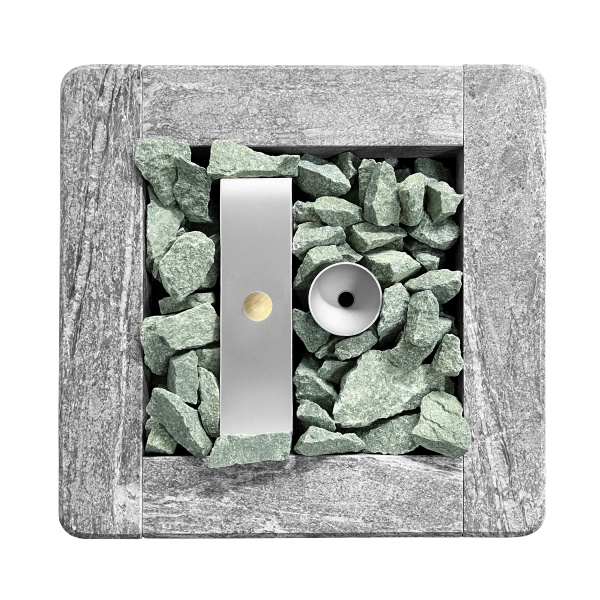 Электрическая печь KARINA QUADRO 12 талькохлорит (эффект русской бани)