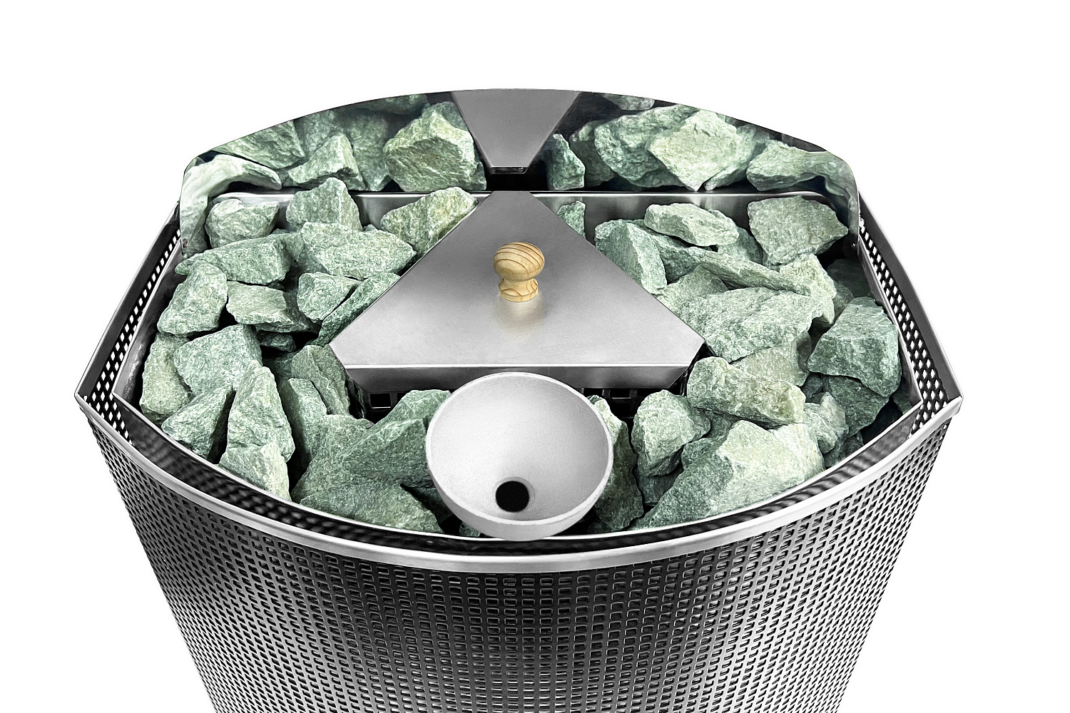 Электрическая печь KARINA Optima Steam 5 встроенный пульт (эффект русской бани)