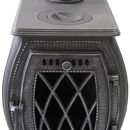 Чугунная  печь с плитой Сибирь ПМЧ - 10 (НМК)