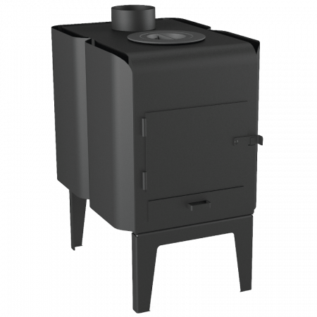 Буржуйка Мета Гном-2 с плитой