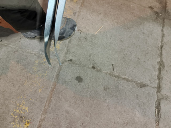 УЦЕНКА 30% Притопочный лист оцинковка 600x400, 0,5мм