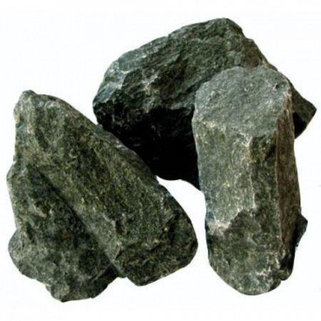 Камень для бани Дунит (коробка 20 кг)