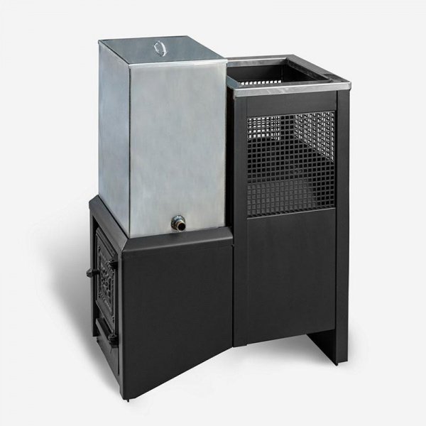 Печь для бани Радуга 25 6 мм под навесной бак 60 л (отдельно)