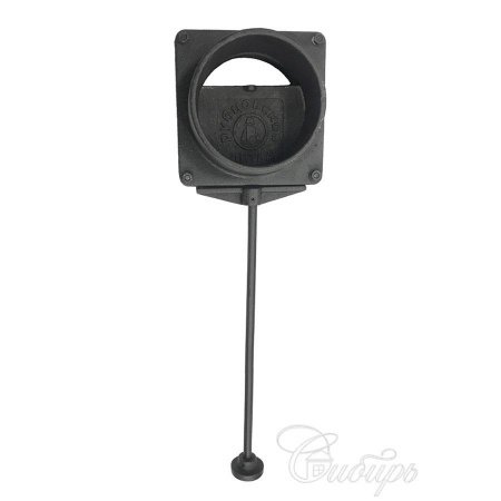 Шибер-задвижка чугунная d 130 мм, Сибирь