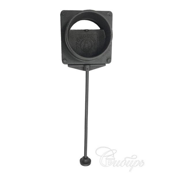 Шибер-задвижка чугунная  d 115 мм, Сибирь