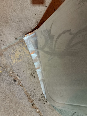 УЦЕНКА 30% Притопочный лист оцинковка 600x400, 0,5мм