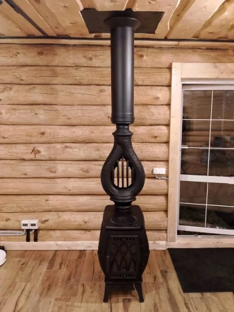 Конвектор "Лира" 130М-115М (цв. черный чугун) ПроМеталл