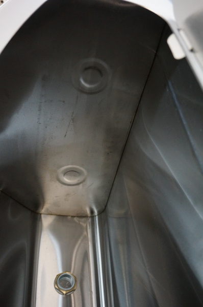 Бак выносной горизонтальный — 65 л. INOX 304, Ермак