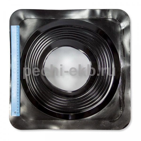 Кровельный проходник d 200-280 мм Мастер Флеш № 8 черный СИЛИКОН