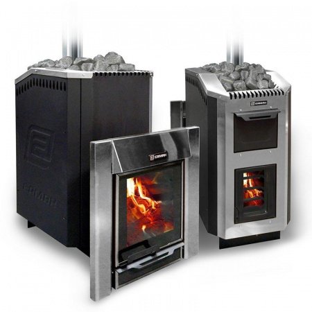 Печь для бани «Ермак 30 Люкс», сталь 8 мм