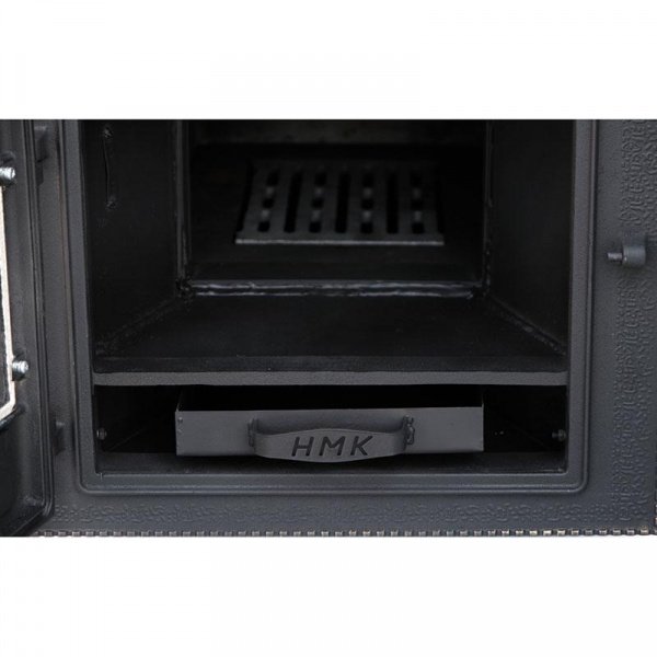 Печь для бани Сибирь 25 П, чугун + сталь, сетка