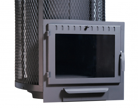 Печь для бани с закрытой каменкой Дубрава 30, сталь 6 мм Сибирь