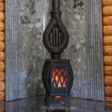 Конвектор "Лира" 130М-115М (цв. черный чугун) ПроМеталл