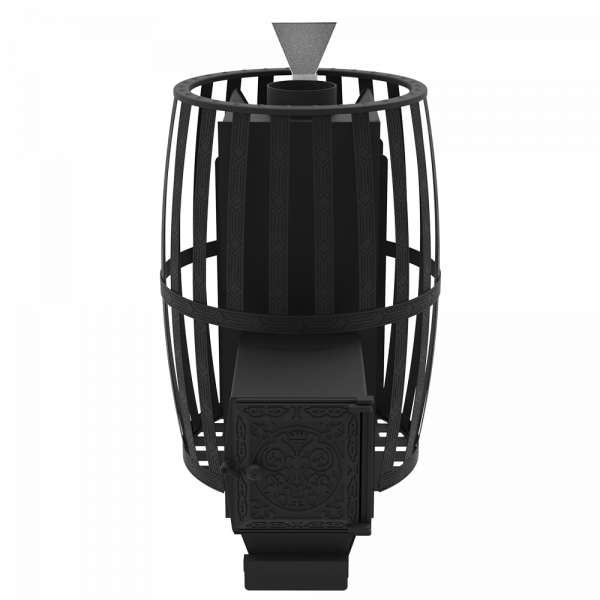 Печь для бани Витязь 18 Закрытая каменка, ДТ-4, 6-8 мм