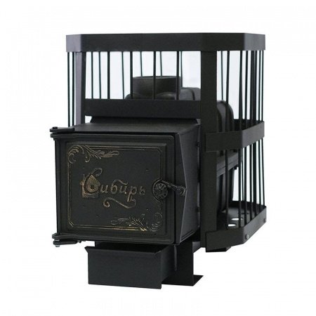 Чугунная печь для бани Сибирь 15 сетка