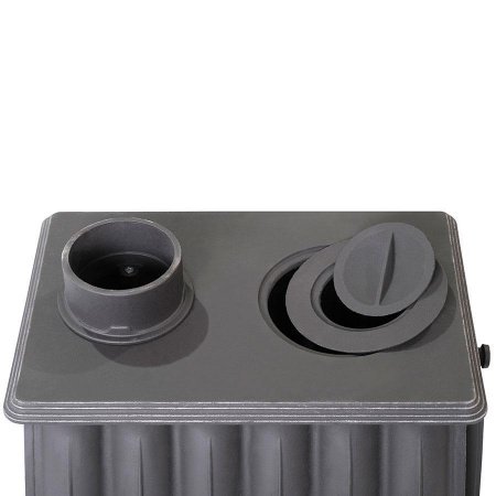 Чугунная  печь с плитой Сибирь ПМЧ - 10 (НМК)