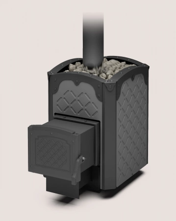 Печь для бани чугунная БЫЛИНА-12 Ч (1.2)  Теплодар