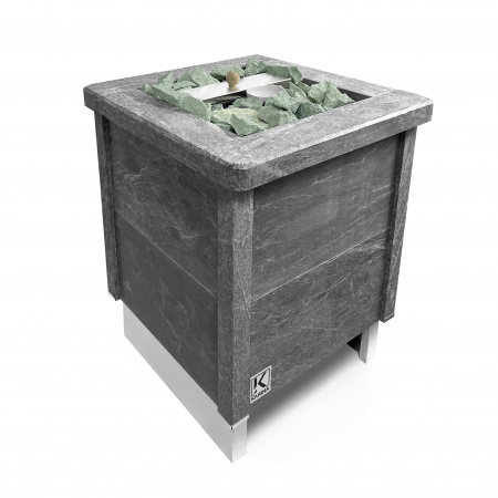 Электрическая печь KARINA QUADRO 7,5 талькохлорит (эффект русской бани)