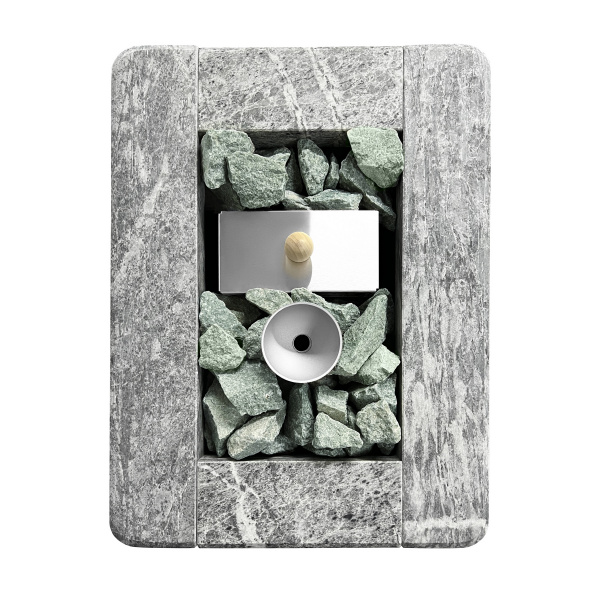 Электрическая печь KARINA QUADRO 9 mini 220/380  талькохлорит (эффект русской бани)