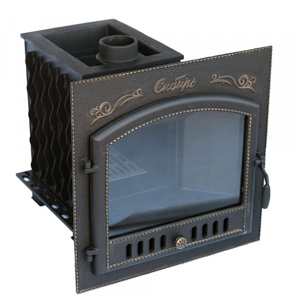 Печь для бани Сибирь 25 П, чугун + сталь, дверка 700х700