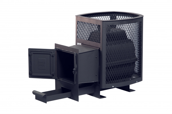 Печь для бани чугунная Сибирь 24 сетка