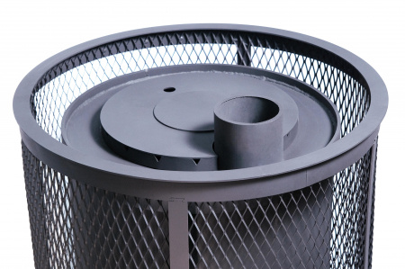 Печь для бани с закрытой каменкой Дубрава 30, сталь 6 мм Сибирь